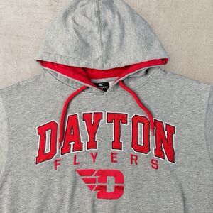 University of Dayton Flyers Spell Out Hoodie Men’s Large Colosseum Logo Y2K